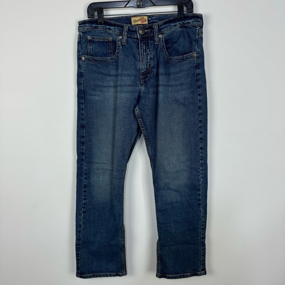 Wrangler 20X denim straight leg denim jeans western rodeo